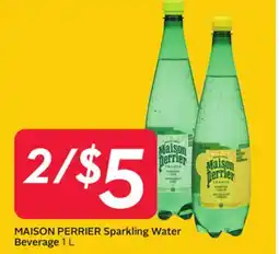 Sobeys Sparkling Water Beverage offer