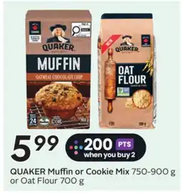 Sobeys Muffin or Cookie Mix 750-900 g or Oat Flour 700 g offer