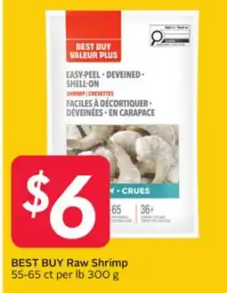 Sobeys Raw Shrimp offer
