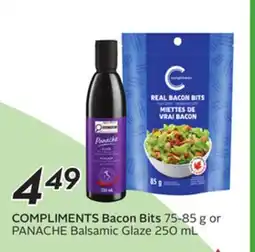 Sobeys COMPLIMENTS Bacon Bits 75-85 g or Balsamic Glaze 250 mL offer