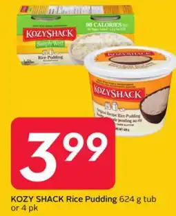 Sobeys Rice Pudding offer