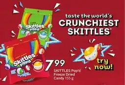 Sobeys Pop'd Freeze Dried Candy offer