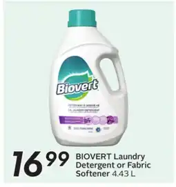 Sobeys Laundry Detergent or Fabric Softener offer