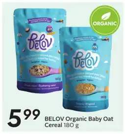 Sobeys ORGANIC BABY OAT CEREAL offer