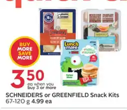 Sobeys Snack Kits offer