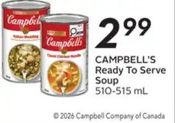 Sobeys Ready To Serve Soup offer