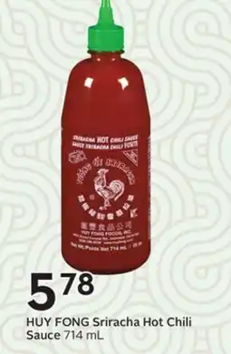 Sobeys Sriracha Hot Chili Sauce offer