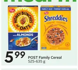 Sobeys Family Cereal offer