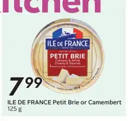 Sobeys Petit Brie or Camembert offer