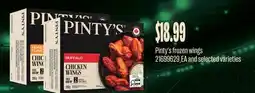 Fortinos PINTY'S FROZEN WINGS offer