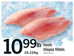 Fortinos FRESH TILAPIA FILLETS offer