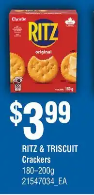 Fortinos RITZ & TRISCUIT CRACKERS offer