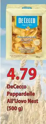 Fortinos DECECCO PAPPARDELLE ALL'UOVO NEST offer