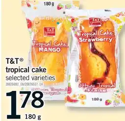 Fortinos T&T TROPICAL CAKE offer