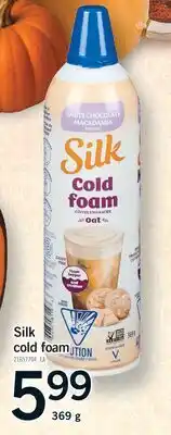 Fortinos SILK COLD FOAM offer