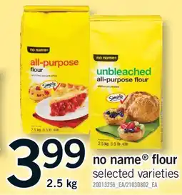 Fortinos NO NAME FLOUR offer