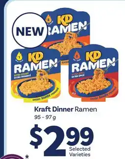 Fortinos KRAFT DINNER RAMEN offer