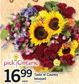 Fortinos TASTE OF COUNTRY BOUQUET offer