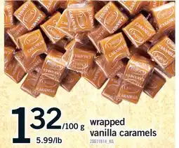 Fortinos WRAPPED VANILLA CARAMELS offer