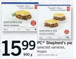 Fortinos PC SHEPHERD'S PIE offer