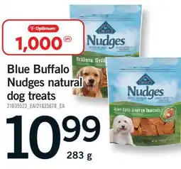 Fortinos BLUE BUFFALO NUDGES NATURAL DOG TREATS offer