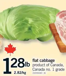 Fortinos FLAT CABBAGE offer