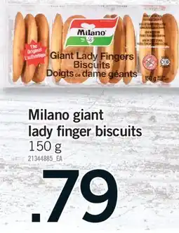 Fortinos MILANO GIANT LADY FINGER BISCUITS offer