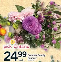 Fortinos SUMMER BEAUTY BOUQUET offer