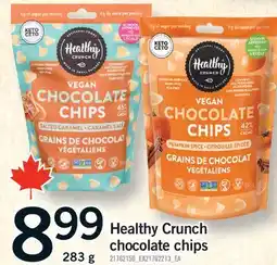 Fortinos HEALTHY CRUNCH CHOCOLATE CHIPS offer