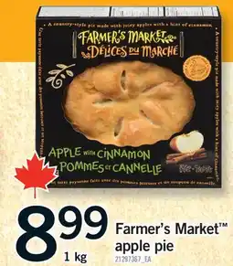 Fortinos FARMER'S MARKET APPLE PIE offer
