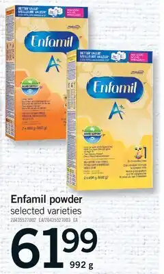 Fortinos ENFAMIL POWDER offer