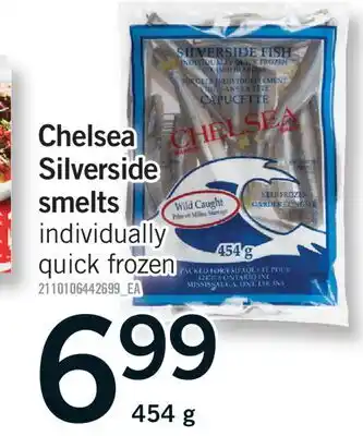 Fortinos CHELSEA SILVERSIDE SMELTS offer