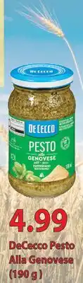 Fortinos DECECCO PESTO ALLA GENOVESE offer