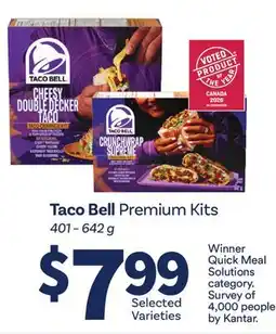 Fortinos TACO BELL PREMIUM KITS offer