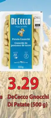 Fortinos DECECCO GNOCCHI DI PATATE, (500 G) offer