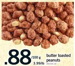 Fortinos BUTTER TOASTED PEANUTS offer