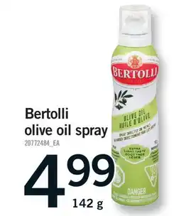 Fortinos BERTOLLI OLIVE OIL SPRAY offer