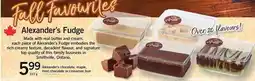 Fortinos ALEXANDER'S CHOCOLATE, MAPLE, MINT CHOCOLATE OR CINNAMON BUN offer