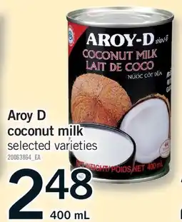Fortinos AROY-D COCONUT MILK offer