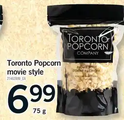 Fortinos TORONTO POPCORN MOVIE STYLE offer