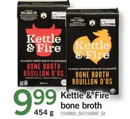 Fortinos KETTLE & FIRE BONE BROTH offer
