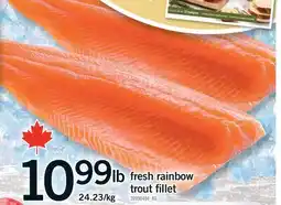 Fortinos FRESH RAINBOW TROUT FILLET offer