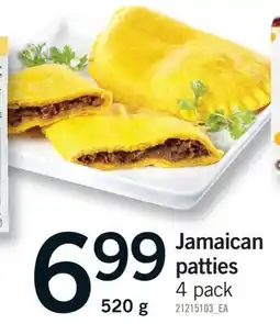 Fortinos JAMAICAN PATTIES offer