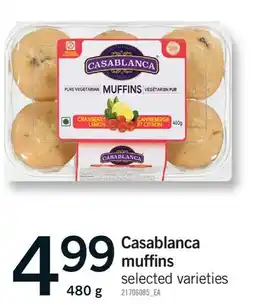 Fortinos CASABLANCA MUFFINS offer