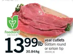 Fortinos VEAL CUTLETS offer