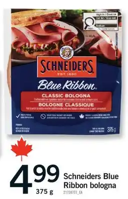 Fortinos SCHNEIDERS BLUE RIBBON BOLOGNA offer
