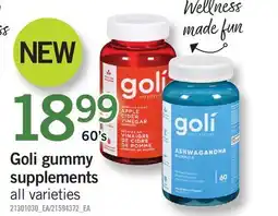 Fortinos GOLI GUMMY SUPPLEMENTS, 60'S offer