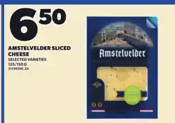 Loblaws AMSTELVELDER SLICED CHEESE, 125/150 G offer