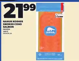 Loblaws NANUK KOSHER SMOKED COHO SALMON offer