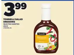 Loblaws TONNELLI SALAD DRESSING offer